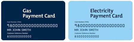 British Gas pay as you go card